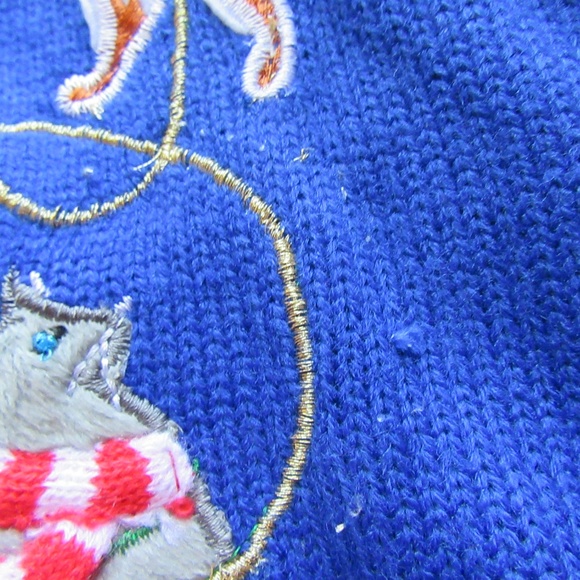 Jolly Sweaters Ugly Christmas Sweater Lot Sz M - Picture 3 of 8